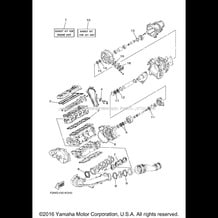REPAIR KIT 1 pour Yamaha 2013 WaveRunner WAVERUNNER VX SPORT - VX1100CM - 2013