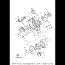 GENERATOR pour Yamaha 2014 WaveRunner WAVERUNNER FZS - GX1800AN - 2014