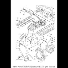 HULL & DECK pour Yamaha 2014 WaveRunner WAVERUNNER FZS - GX1800AN - 2014