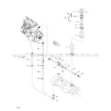 02- Oil Injection System pour Seadoo 1998 GTX RFI, 5666 5843,  1998