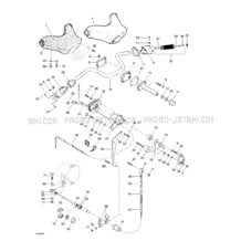 07- Steering System pour Seadoo 1998 GTS, 5819, 1998