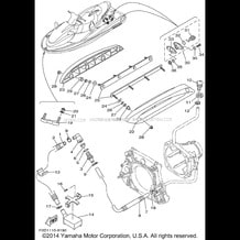 HULL DECK pour Yamaha 1999 WaveRunner WAVE RUNNER XL1200 LTD - XA1200X - 1999
