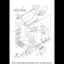 REPAIR KIT 1 pour Yamaha 2000 WaveRunner GP760 - GP760Y - 2000