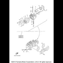 REPAIR KIT 2 pour Yamaha 2000 WaveRunner WAVERUNNER (Metallic Marine Silver) - XL800Y - 2000