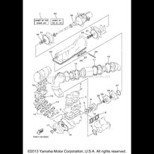 REPAIR KIT 1 pour Yamaha 2001 WaveRunner XL700 - XL700Z - 2001
