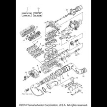 REPAIR KIT 1 pour Yamaha 2002 WaveRunner WAVERUNNER XLT1200 - XA1200AA - 2002