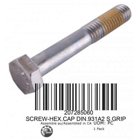 SCREW-HEX.CAP DIN.931A2 S.GRIP