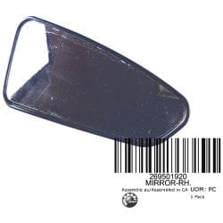 RH Mirror Ass'y RH Mirror Ass'y