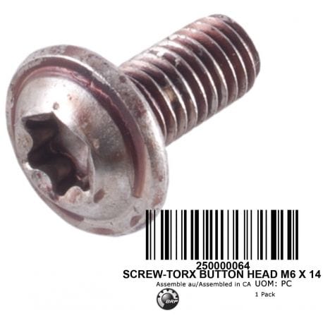 SCREW-TORX BUTTON HEAD M6 X 14