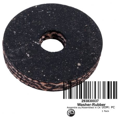 RUBBER WASHER. * WASHER-RUBBER