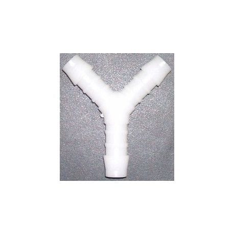 Y plastique pour durite essence 1/4''x1/4''x1/4'' (6mm)
