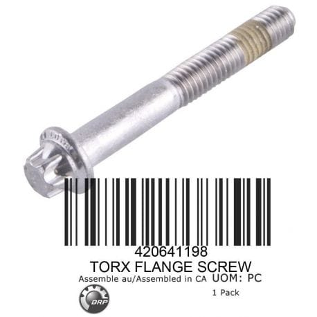 Torx-flanged screw M6 x 45