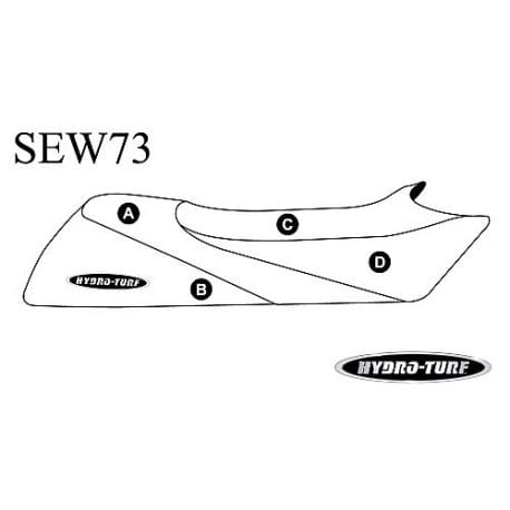 Seat cover for WaveRunner III