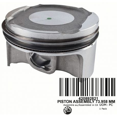 Piston Ass'y, 73.958 mm. Includes 6 to 7