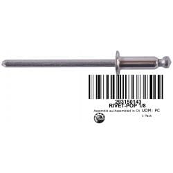 POP RIVET 1 8, 293150143 POP RIVET 1 8, 293150143