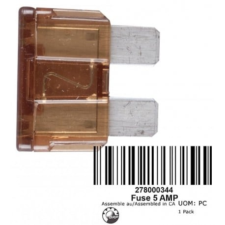 FUSIBLE 5 AMP. *FUSE-5 AMP.