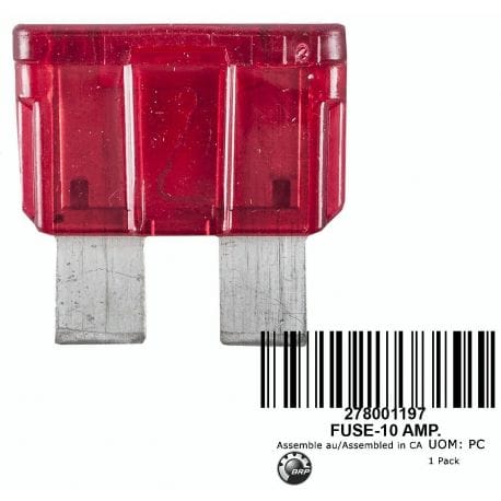 FUSE 10 AMP. * FUSE-10 AMP.