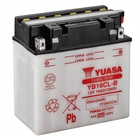 BATTERY,YB16CL-B,12V 19AH