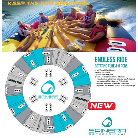 Spinera Professional Endless Ride towable buoy