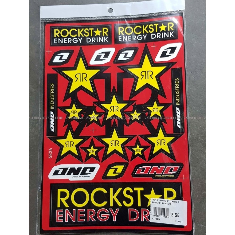RockStar Energy Drink sticker pack SRSED01 Promojetski