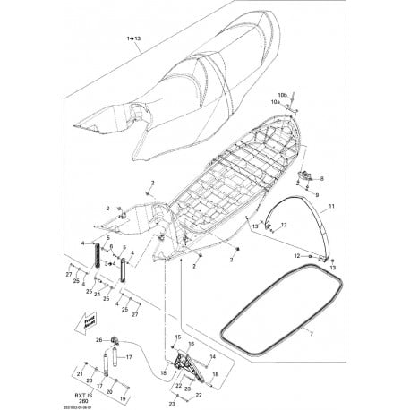 SEAT ASSEMBLY * SEAT ASS Y