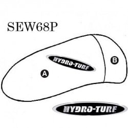 Pad cover for Kawasaki SXR 800 Pad cover for Kawasaki SXR 800