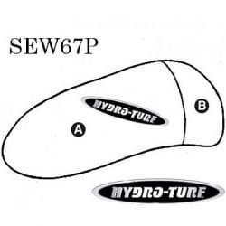 Pad cover for Kawasaki SX 750 Pad cover for Kawasaki SX 750