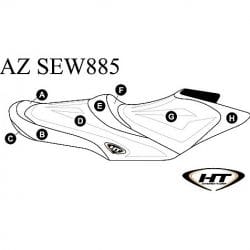 Cover (HT) GTR215, GTI 130/155 (12-19) Cover (HT) GTR215, GTI 130/155 (12-19)