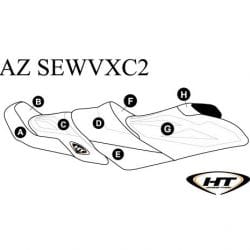 Housse (HT) pour VX Cruiser, VX HO, VX Ltd Housse (HT) pour VX Cruiser, VX HO, VX Ltd