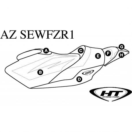 Housse de selle (HT) pour FZR (12+)