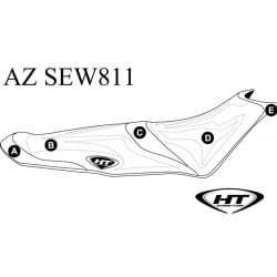 Housse (HT premier) pour Seadoo Spark 3P Housse (HT premier) pour Seadoo Spark 3P