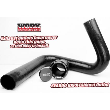 WORX Free Exhaust Kit for Seadoo 4 tec