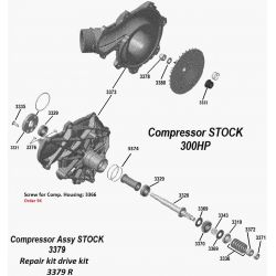 Seadoo 300 Compressor Parts