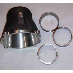 Counterflow (Venturi Nozzle) with interchangeable ring
