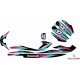 RACE Graphic Kit for 15F Turquoise & Pink
