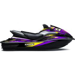 Kit Déco RACE pour Ultra Violet & Jaune