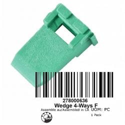 CALE 4 CIRC.FEM*WEDGE-4 WAYS F CALE 4 CIRC.FEM*WEDGE-4 WAYS F