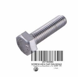 SCREW-HEX.CAP DIN.933A2 M8X30 SCREW-HEX.CAP DIN.933A2 M8X30
