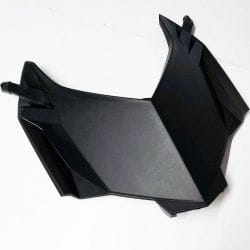 Front deflector for portable audio