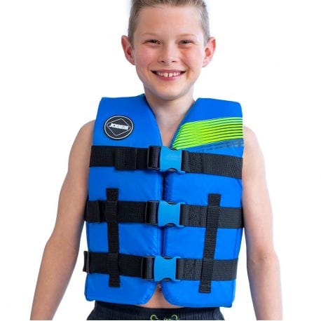 JOBE Nylon children's life jacket - blue