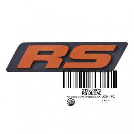 DECALQUE RS, RS DECAL, 219903072 PLUS DISPONIBLE