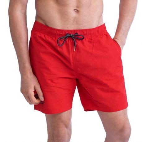 Short de Bain JOBE Homme Rouge