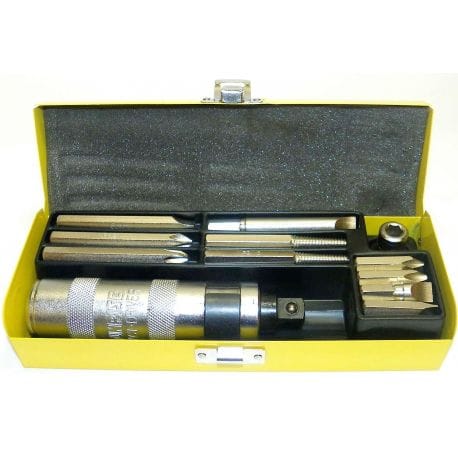 Percussion Screwdriver Kit: 12 Pieces