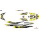 Kit Déco pour jet ski Yamaha FX Gris & Jaune