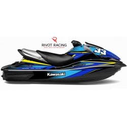 Graphic Kit for Kawasaki Ultra 160/250/260 Blue