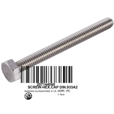 SCREW-HEX.CAP DIN.933A2