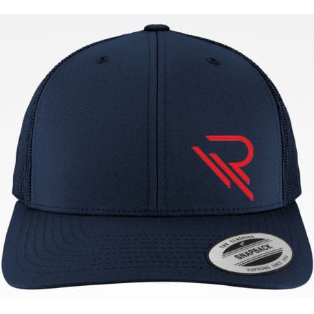 Casquette RIVOT Racing brodé Navy & Red