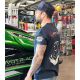 T-Shirt RIVOT Racing col V, couleur Navy