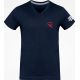 T-Shirt RIVOT Racing col V, couleur Navy