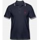 Polo RIVOT Racing, Coeur Brodé, couleur Navy